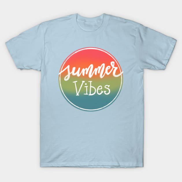 Summer Vibes T-Shirt by BlackSheepArts